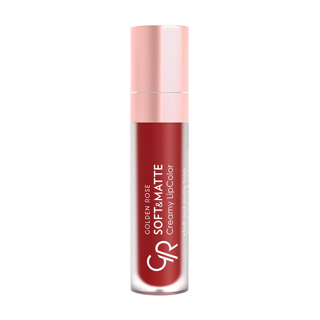 Рідка помада для губ Golden Rose Soft &amp; Matte Creamy Lip Color 114, 5.5 мл